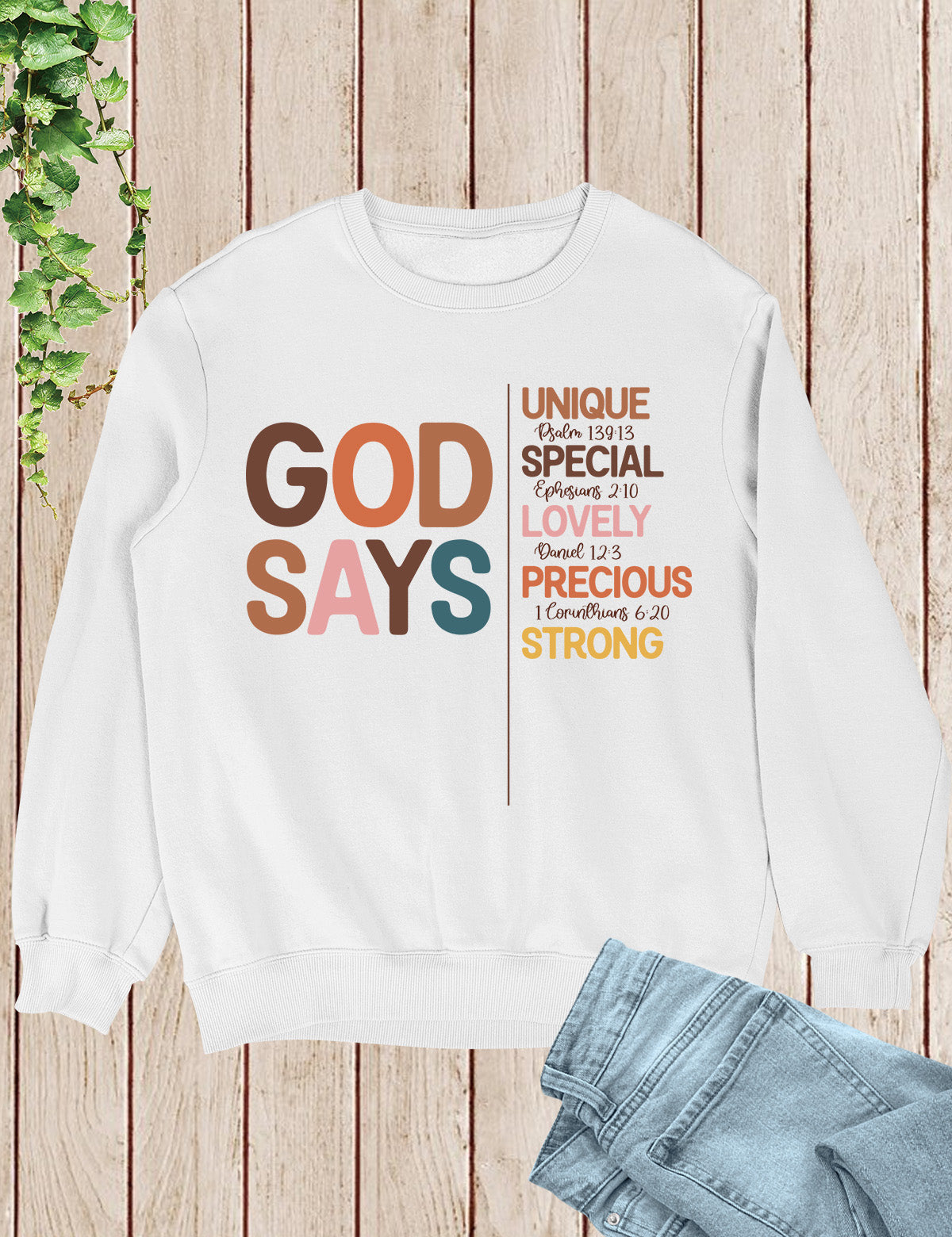 God Says Thanksgiving Sweatshirt