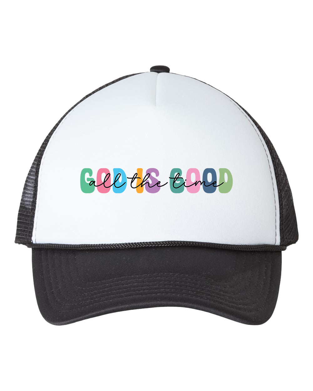 God is Good all The Time Christian Hats Trucker Cap