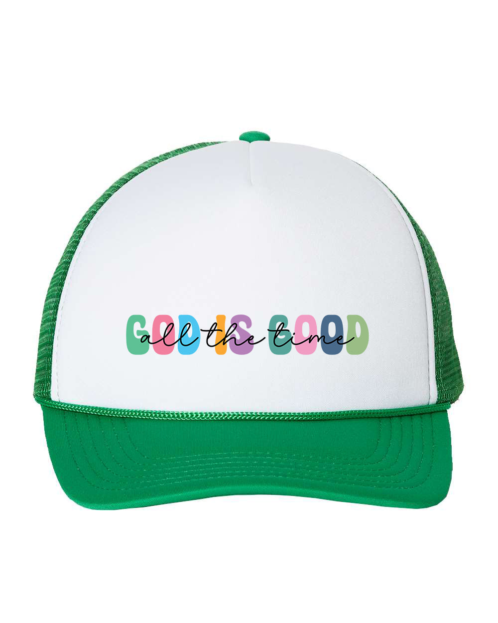 God is Good all The Time Christian Hats Trucker Cap