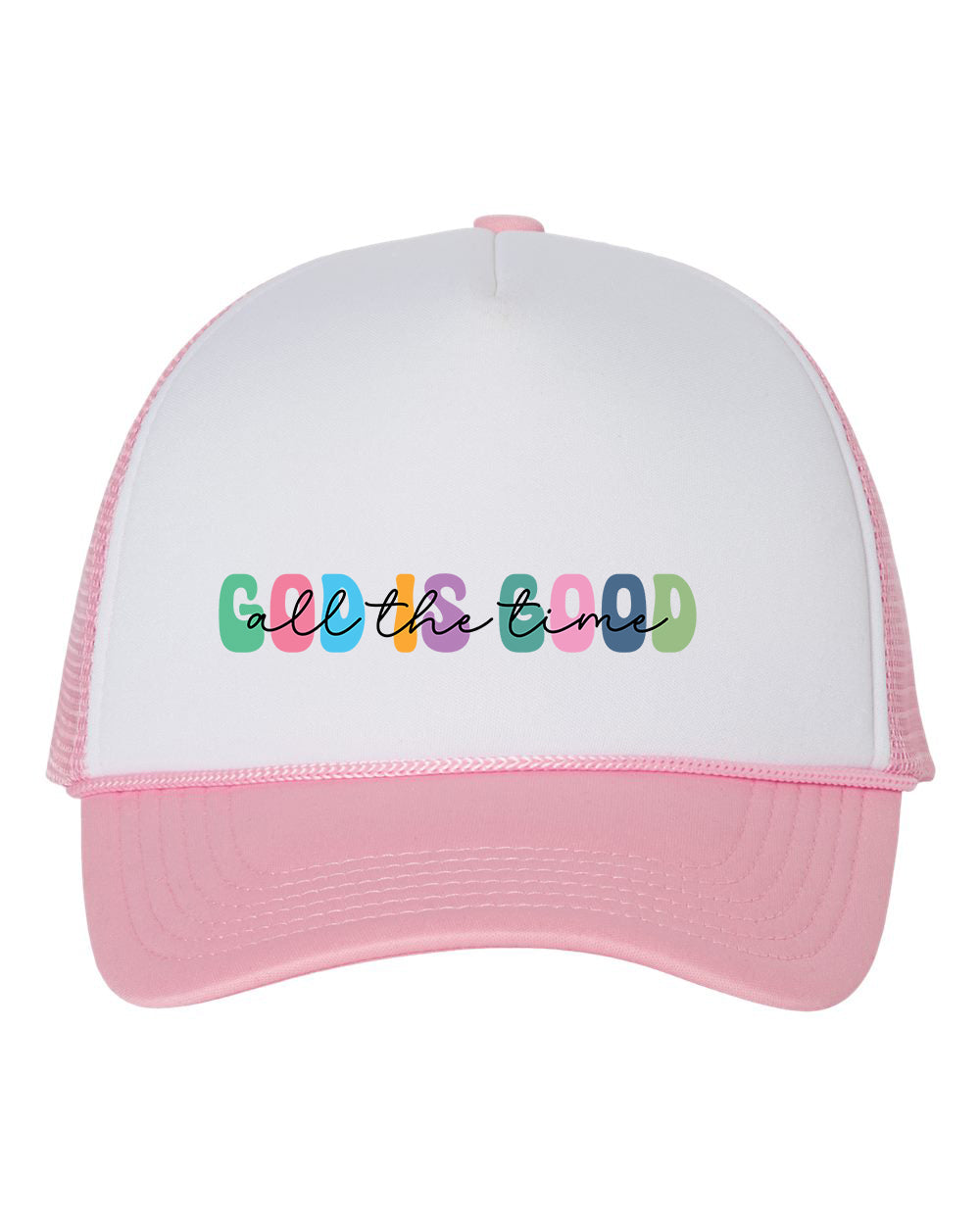 God is Good all The Time Christian Hats Trucker Cap