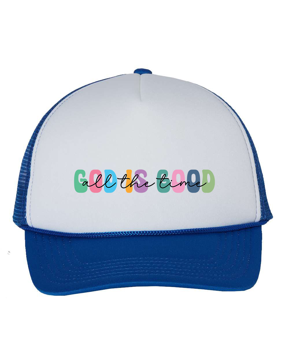 God is Good all The Time Christian Hats Trucker Cap