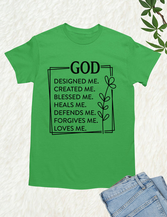 God Definition Floral T Shirt