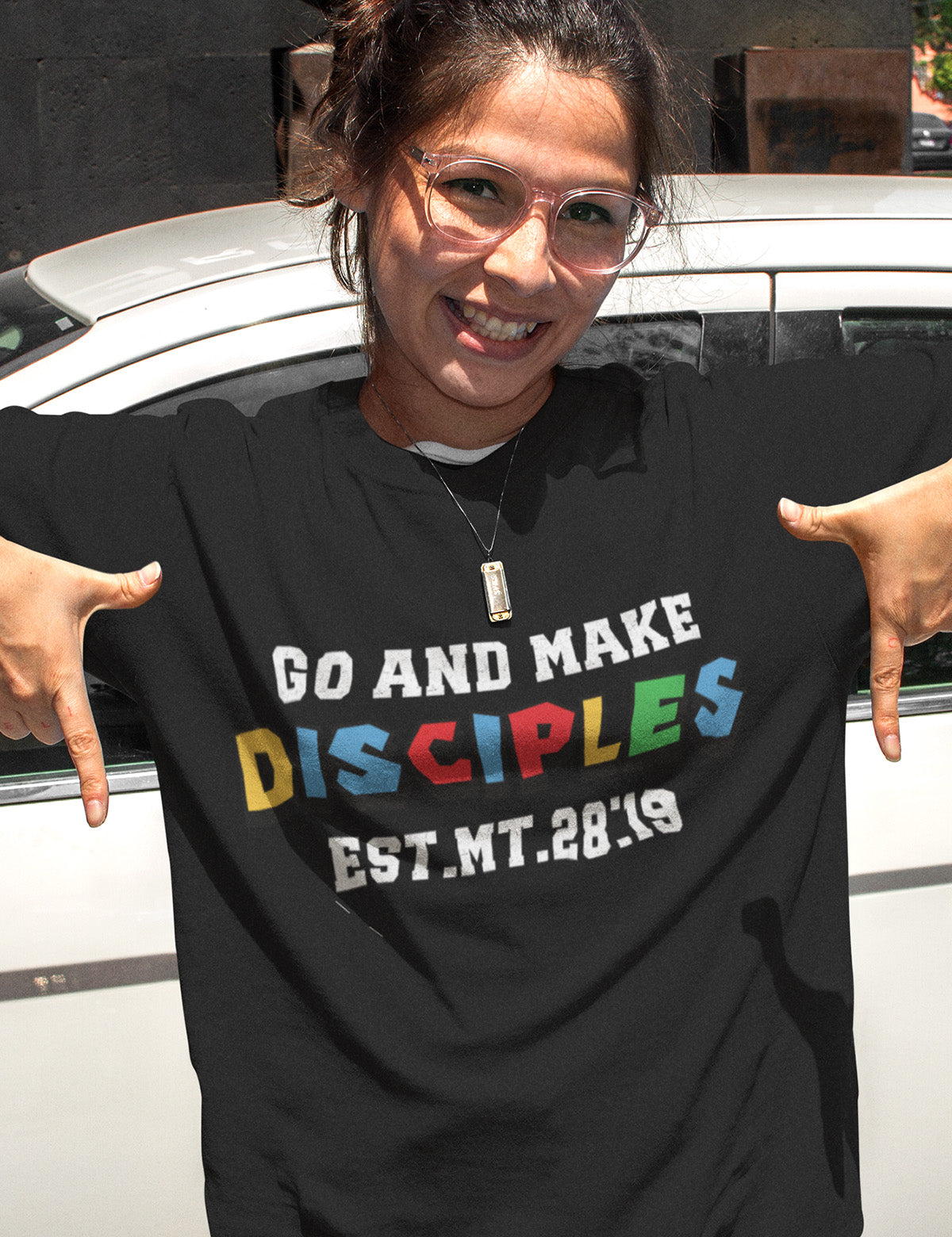 Bible Verse T Shirts Go and Make Disciples