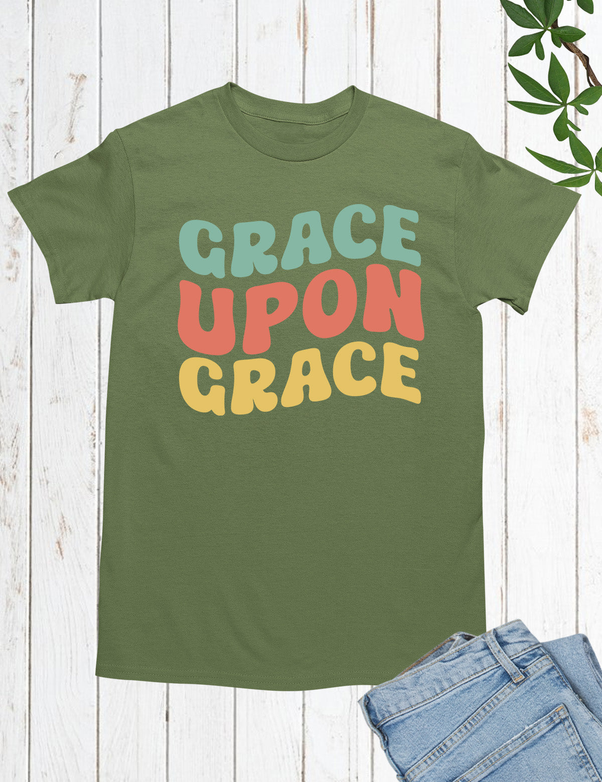 Grace Upon Grace Christian Shirt