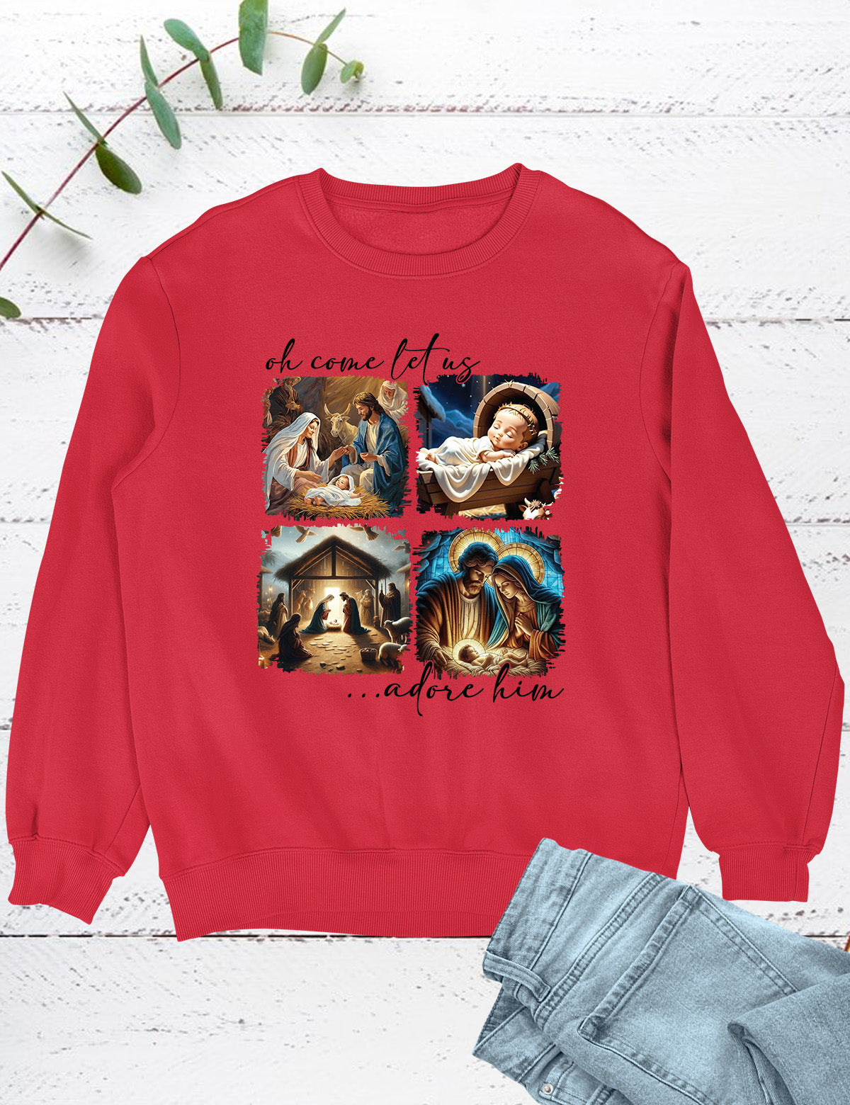 Christmas Jesus Shirt Bible Verse