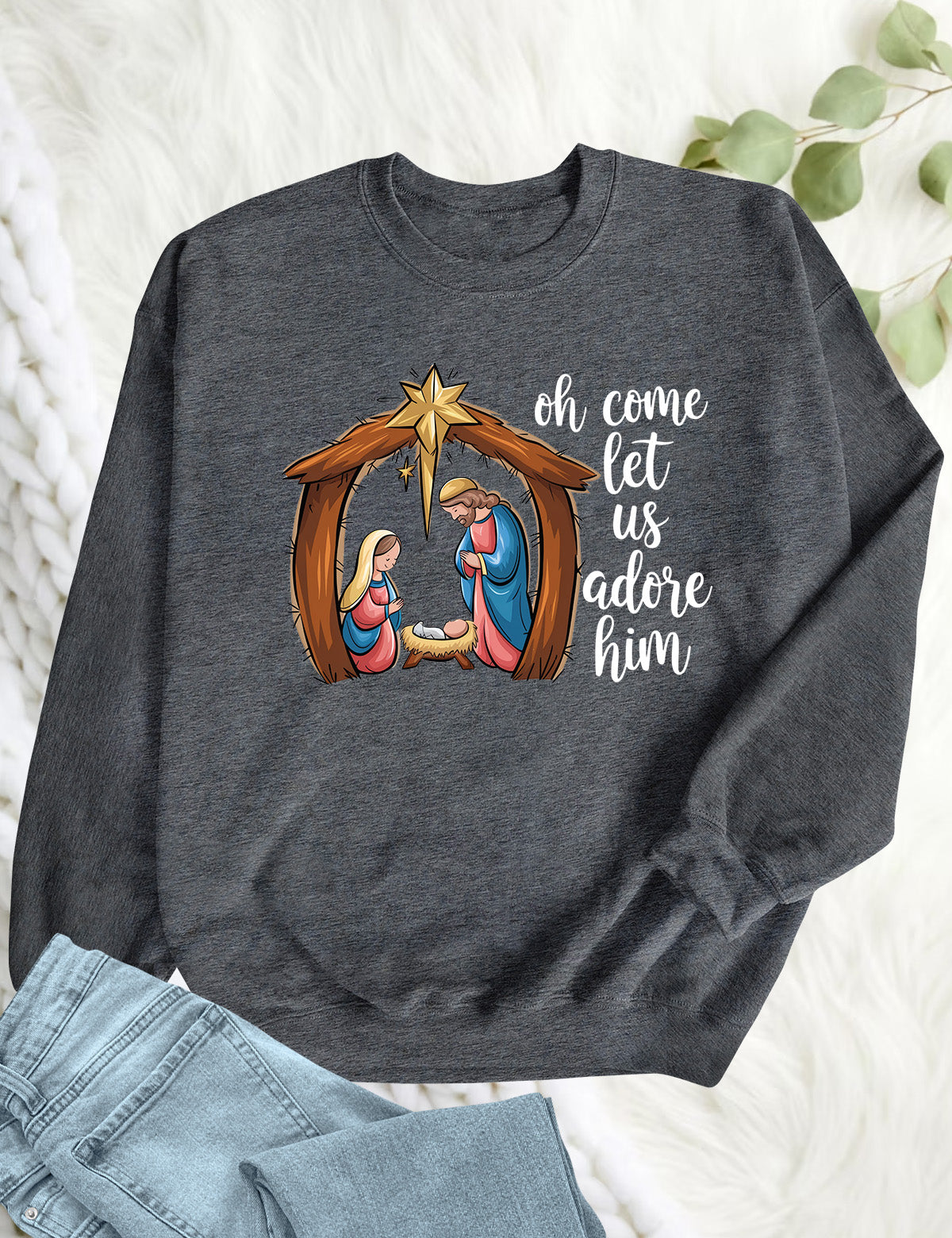 Christmas faith Jesus Birthday Hoodie