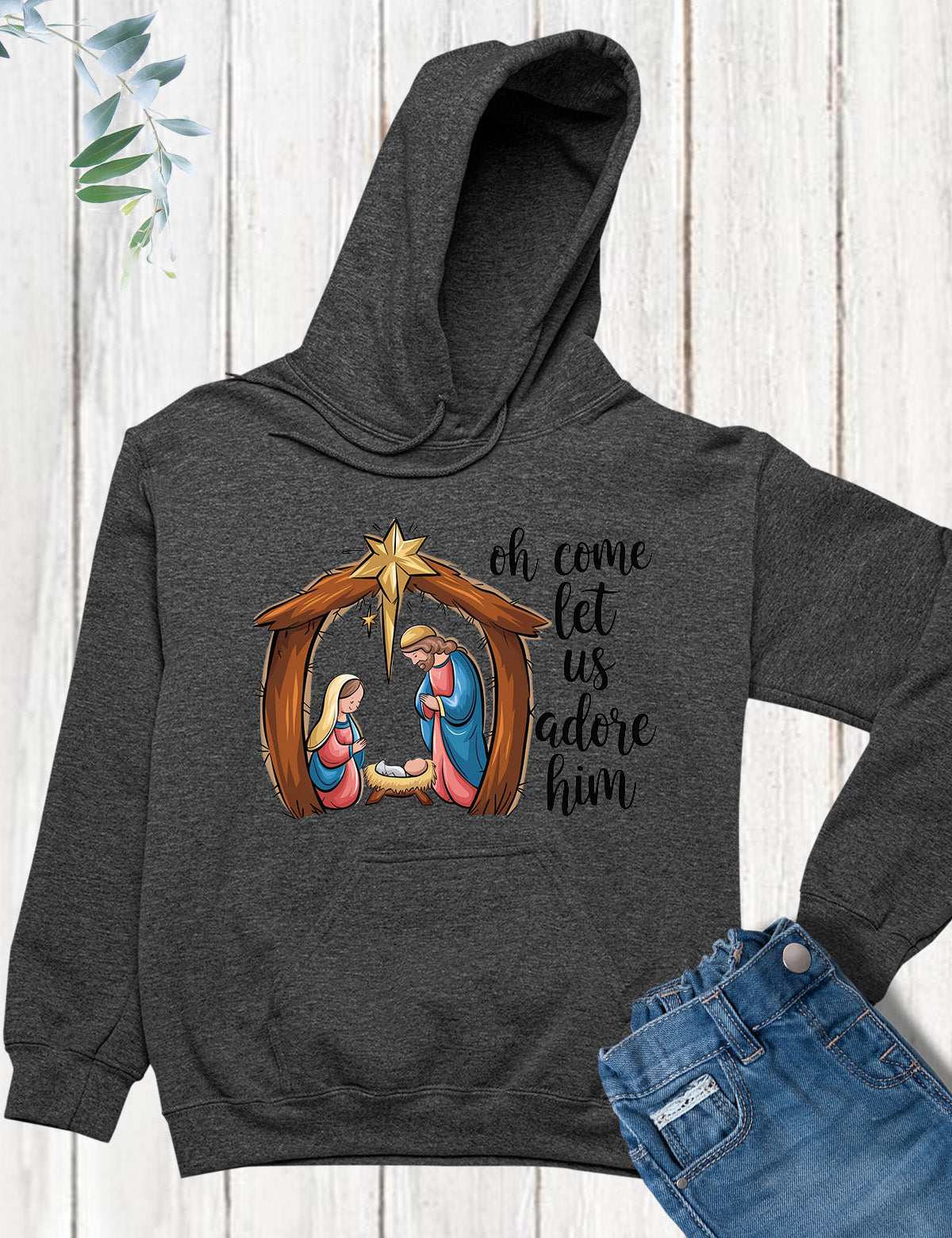 Christmas faith Jesus Birthday Hoodie