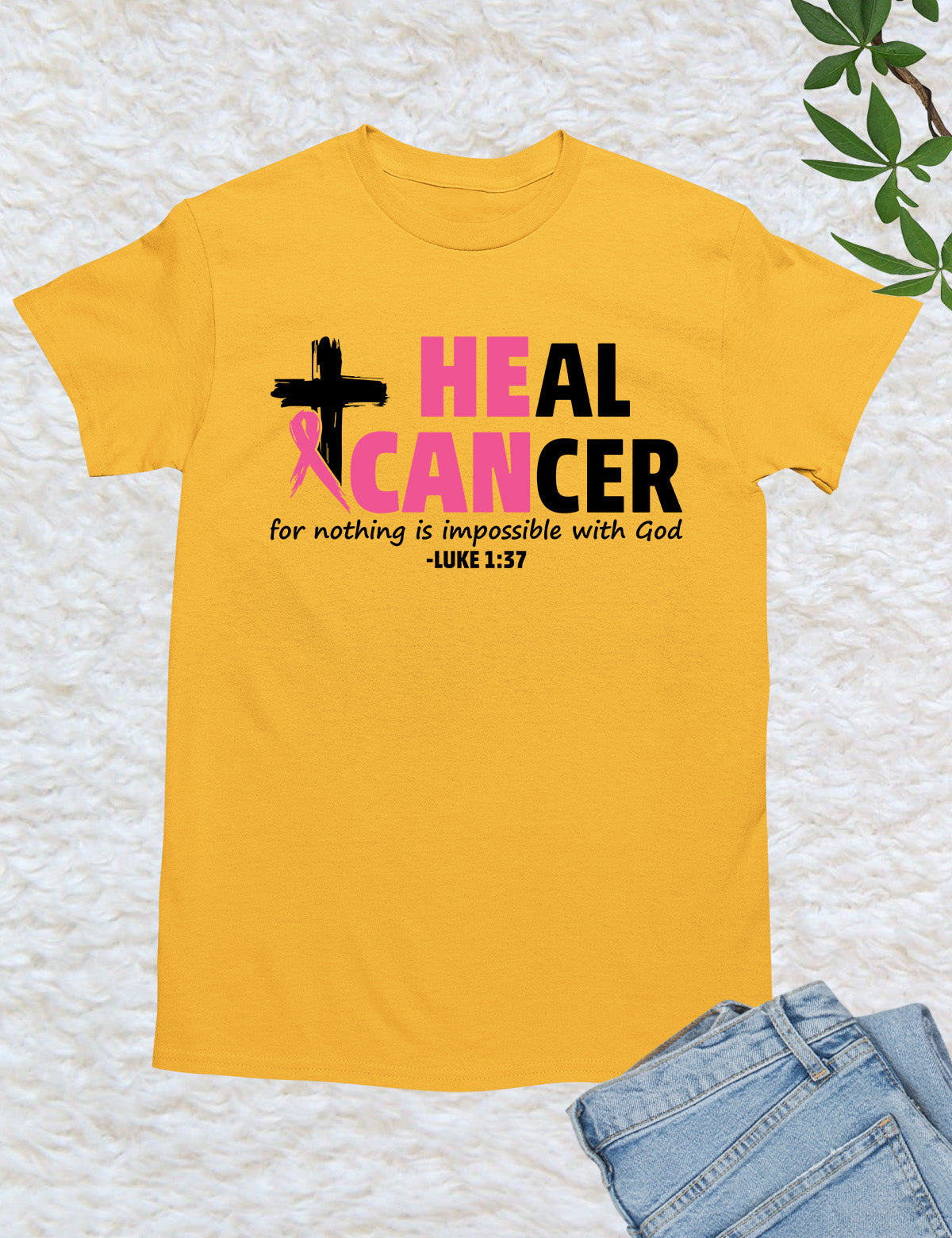 Heal Cancer Christian Bible Verse Shirt