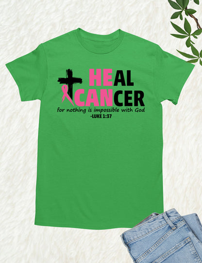 Heal Cancer Christian Bible Verse Shirt