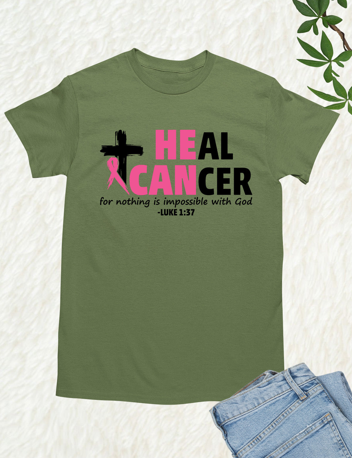 Heal Cancer Christian Bible Verse Shirt