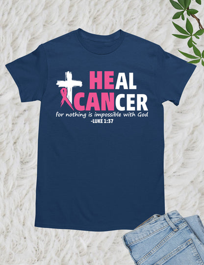 Heal Cancer Christian Bible Verse Shirt