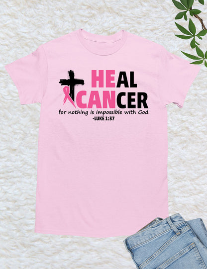 Heal Cancer Christian Bible Verse Shirt