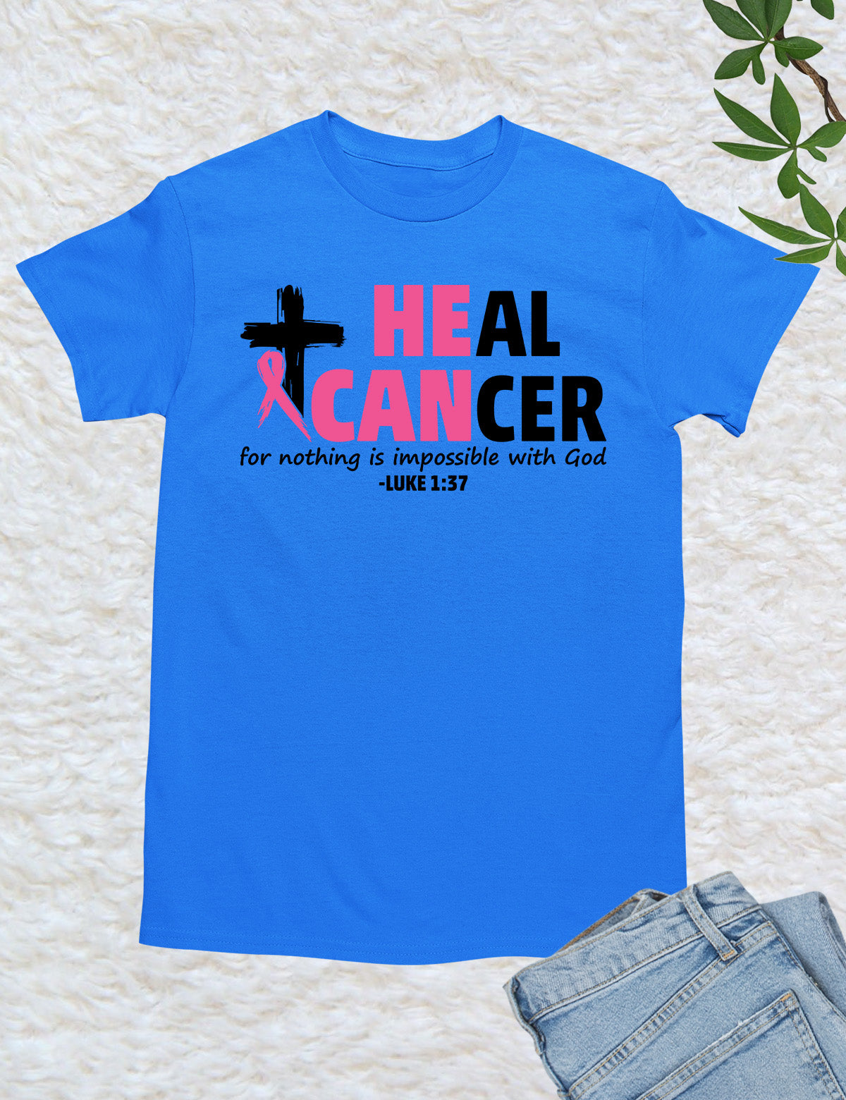 Heal Cancer Christian Bible Verse Shirt