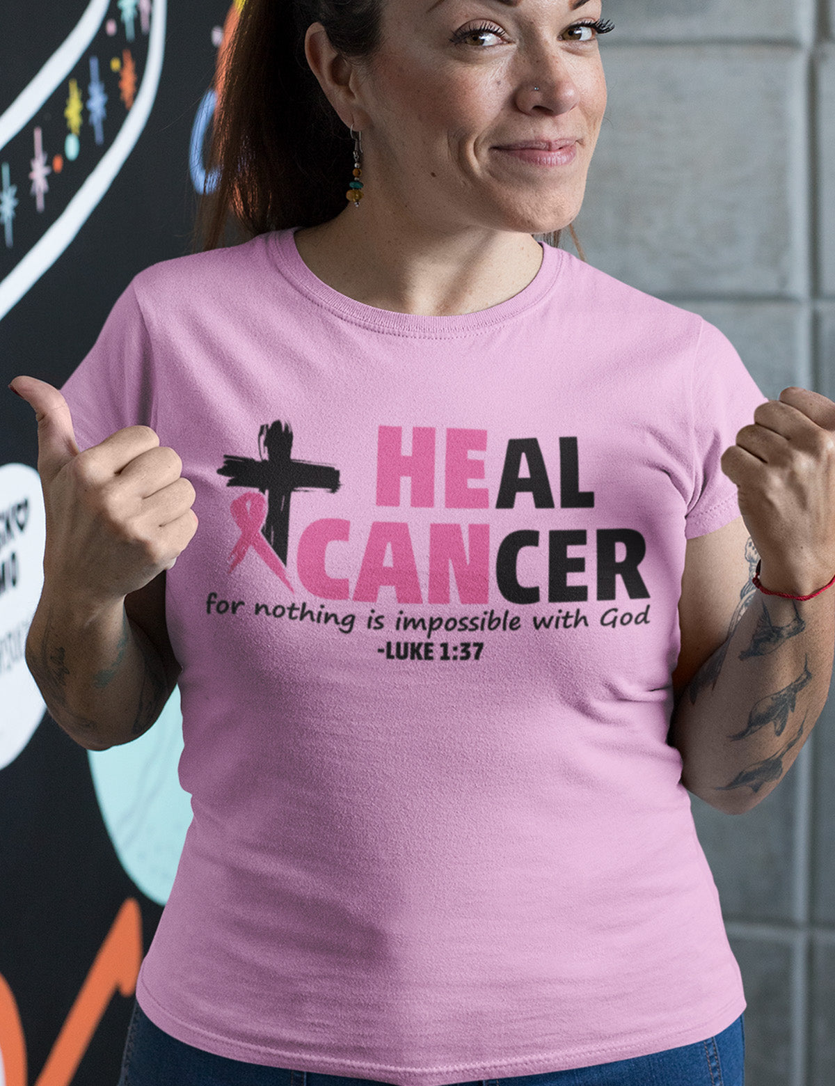 Heal Cancer Christian Bible Verse Shirt