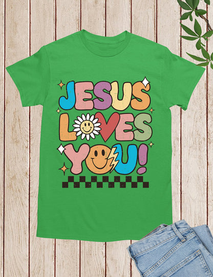 Jesus Loves You Groovy Christian Clothing