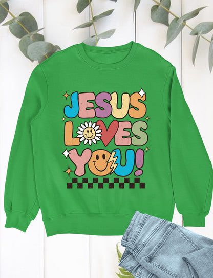 Jesus Loves You Groovy Christian Clothing