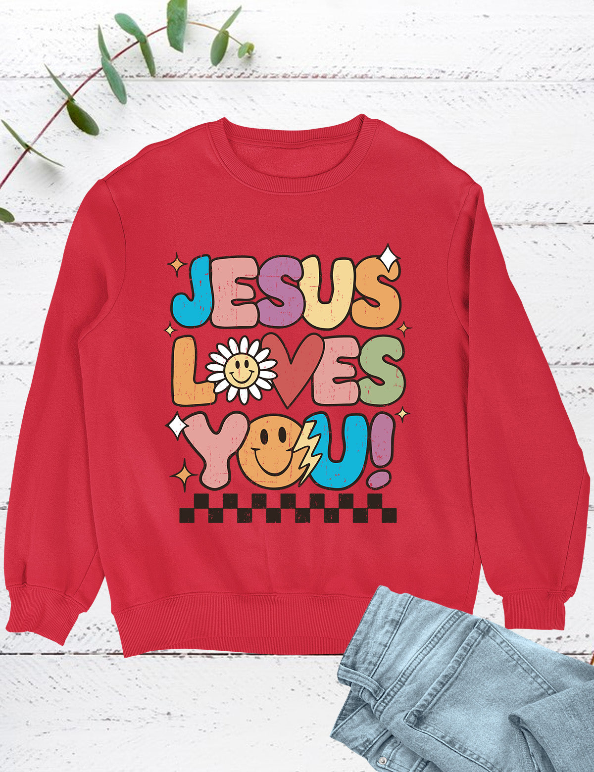 Jesus Loves You Groovy Christian Clothing