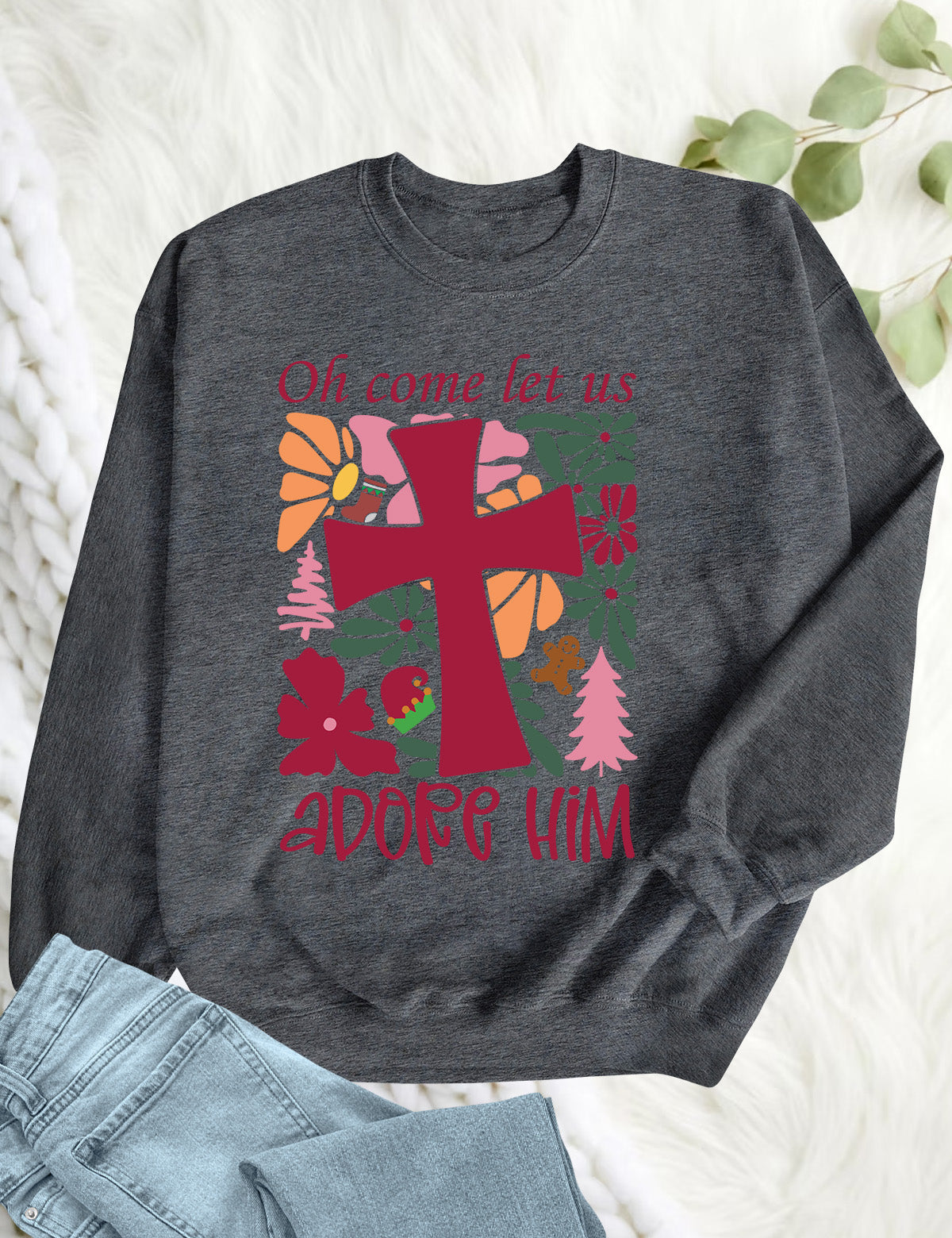 Boho Christmas Quote Hoodie