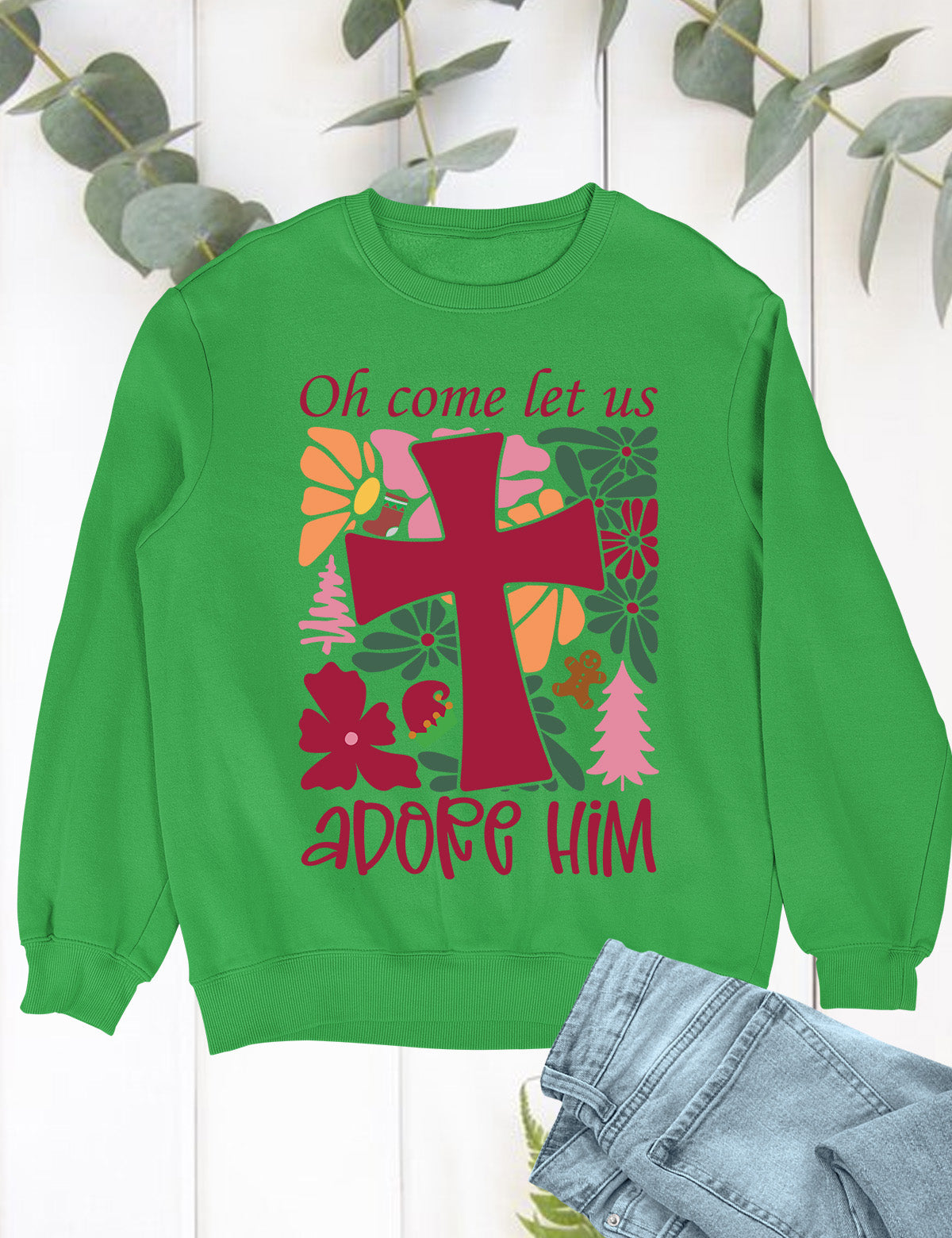 Boho Christmas Quote Hoodie