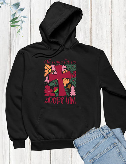 Boho Christmas Quote Hoodie