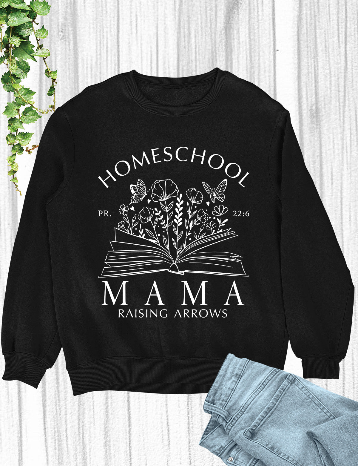 Homeschool Mama Christian Sweatshirt