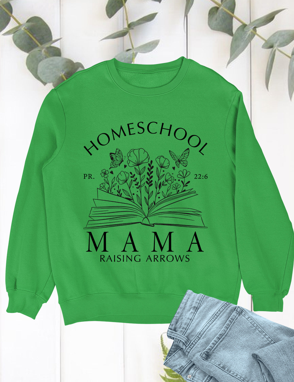 Homeschool Mama Christian Sweatshirt