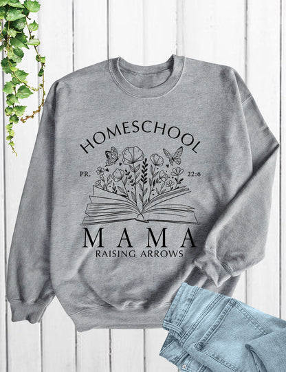 Homeschool Mama Christian Sweatshirt