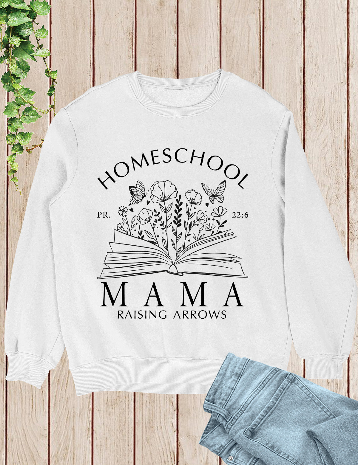 Homeschool Mama Christian Sweatshirt