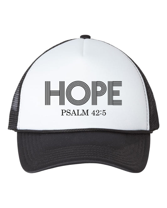 Hope Bible Verse Trucker Hat Cap