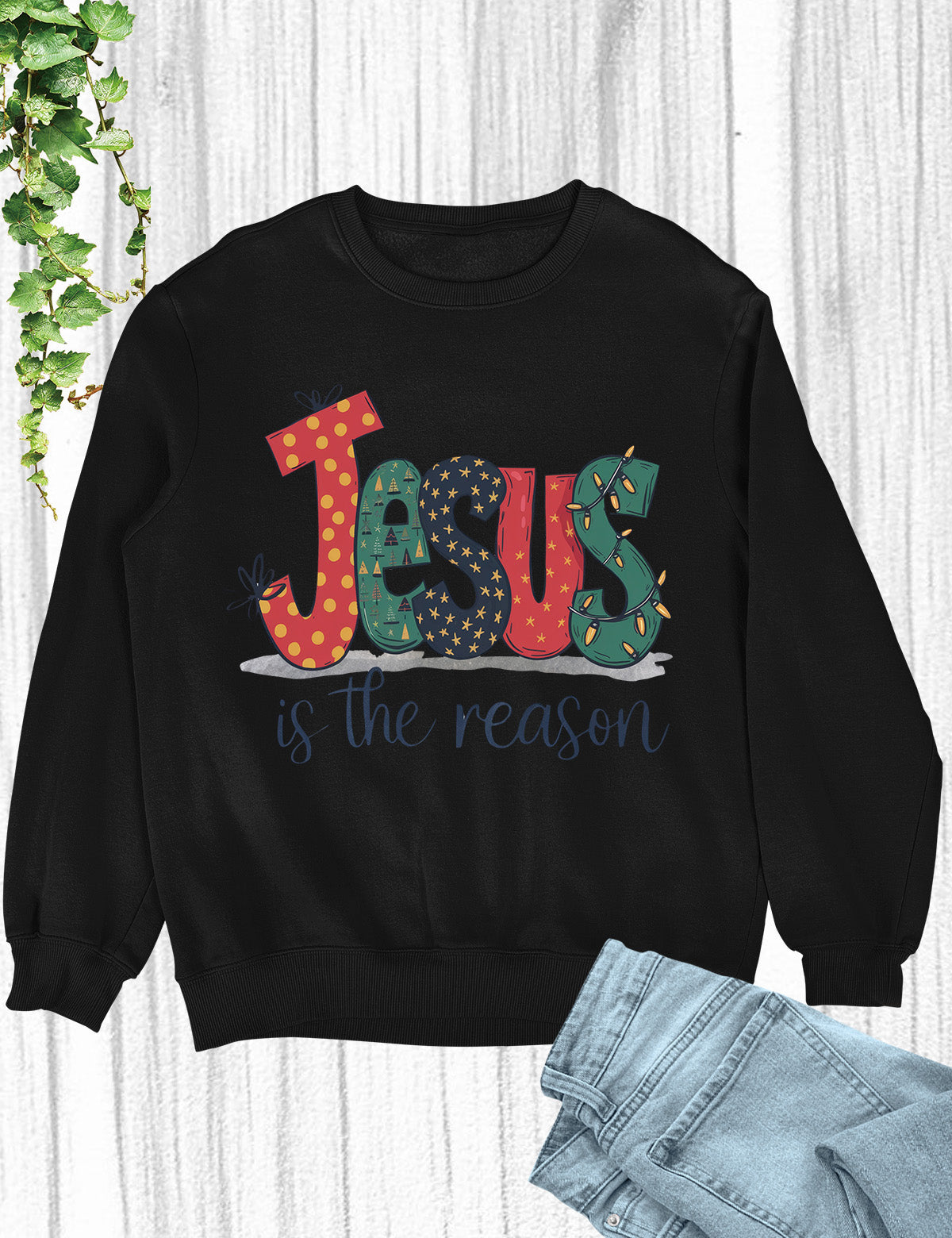 Jesus is The Reason Christmas Hoodie