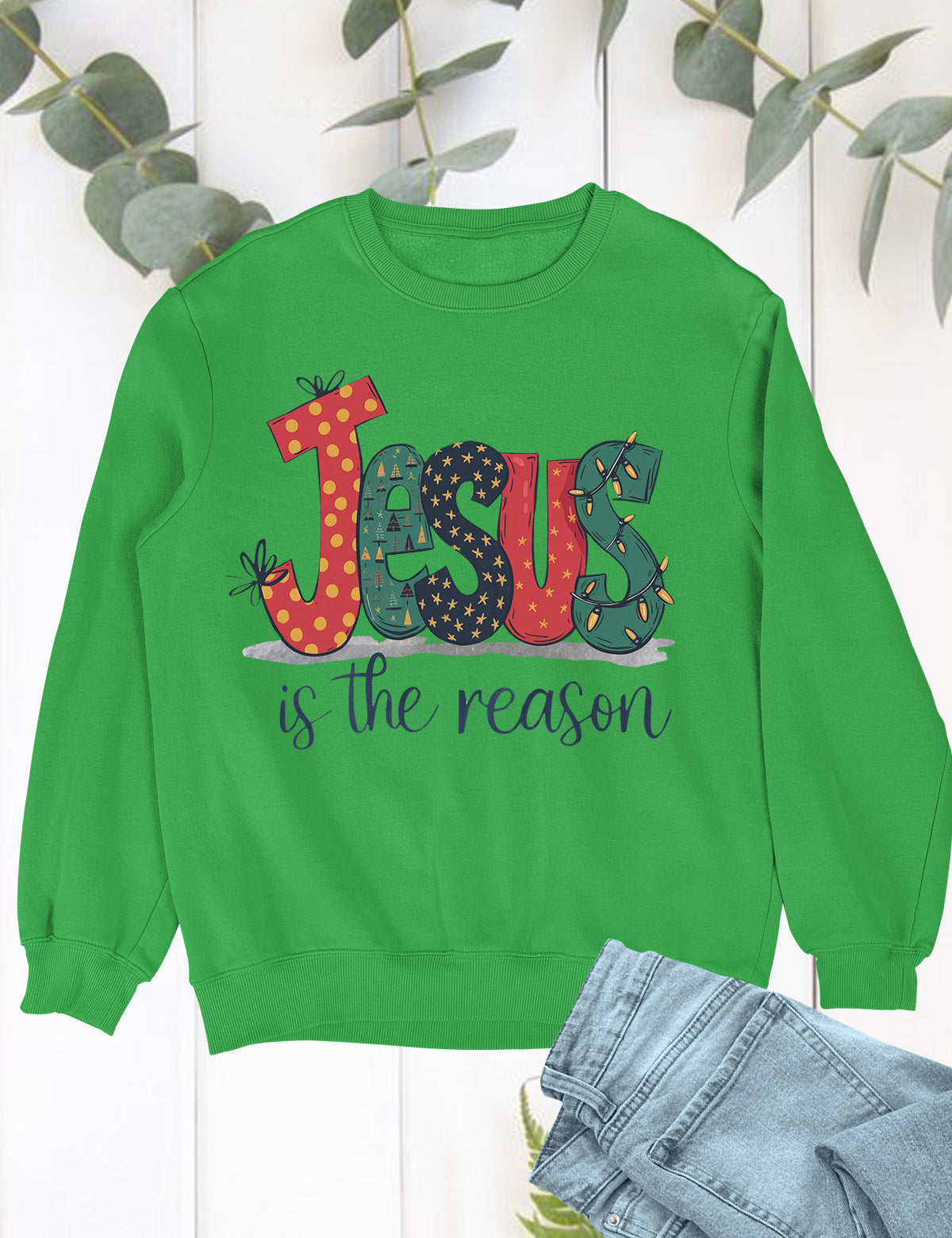 Jesus is The Reason Christmas Hoodie