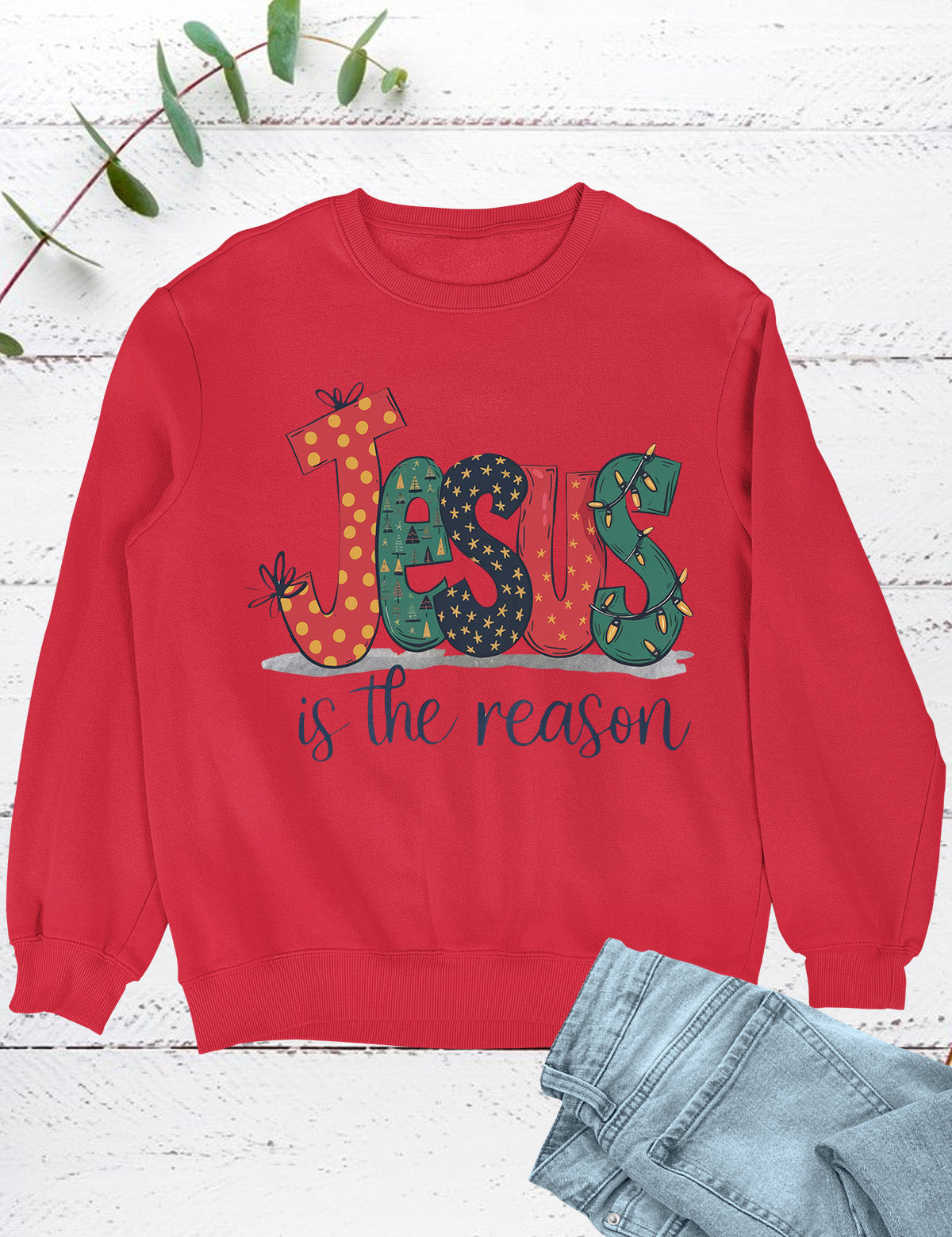 Jesus is The Reason Christmas Hoodie