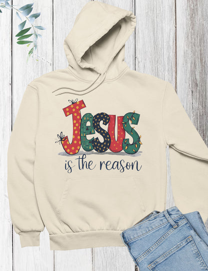 Jesus is The Reason Christmas Hoodie