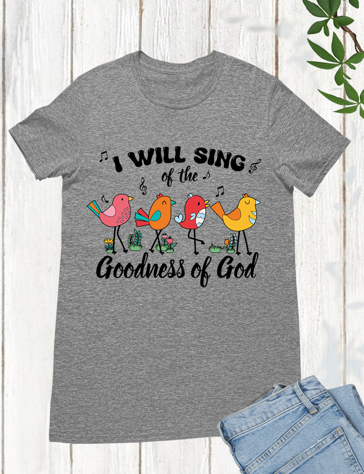 Christian Christmas Tshirt Go Tell It on the Mountain Jesus