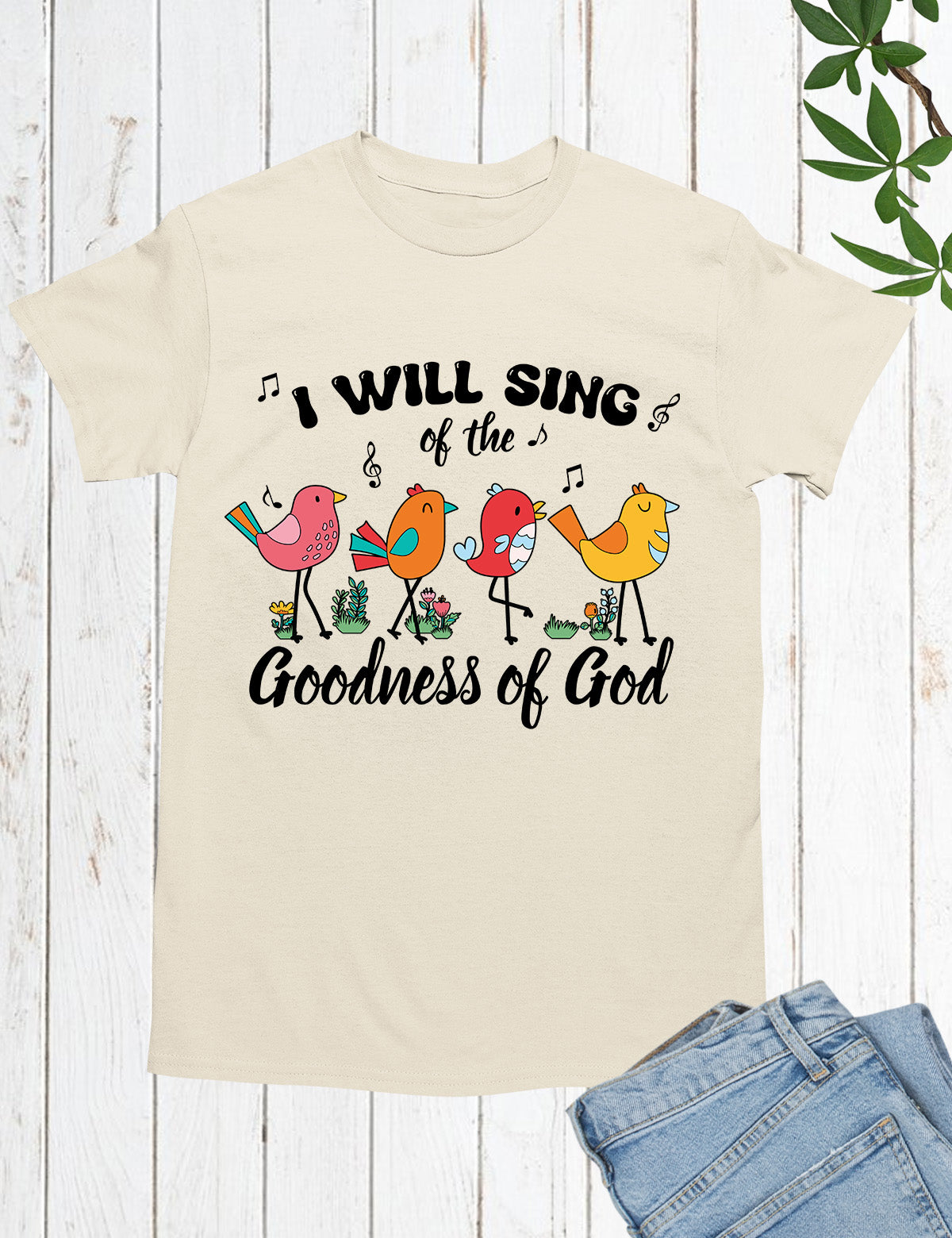 Christian Christmas Tshirt Go Tell It on the Mountain Jesus