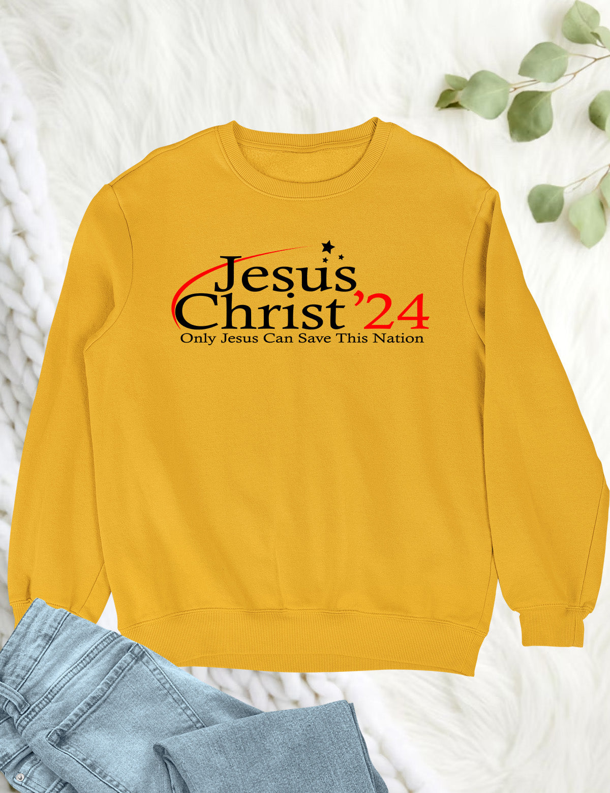 Only Jesus Can Save this Nation Sweatshirt