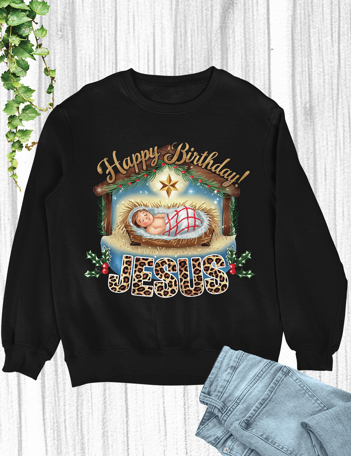 Happy Birthday Jesus Hoodie Gift