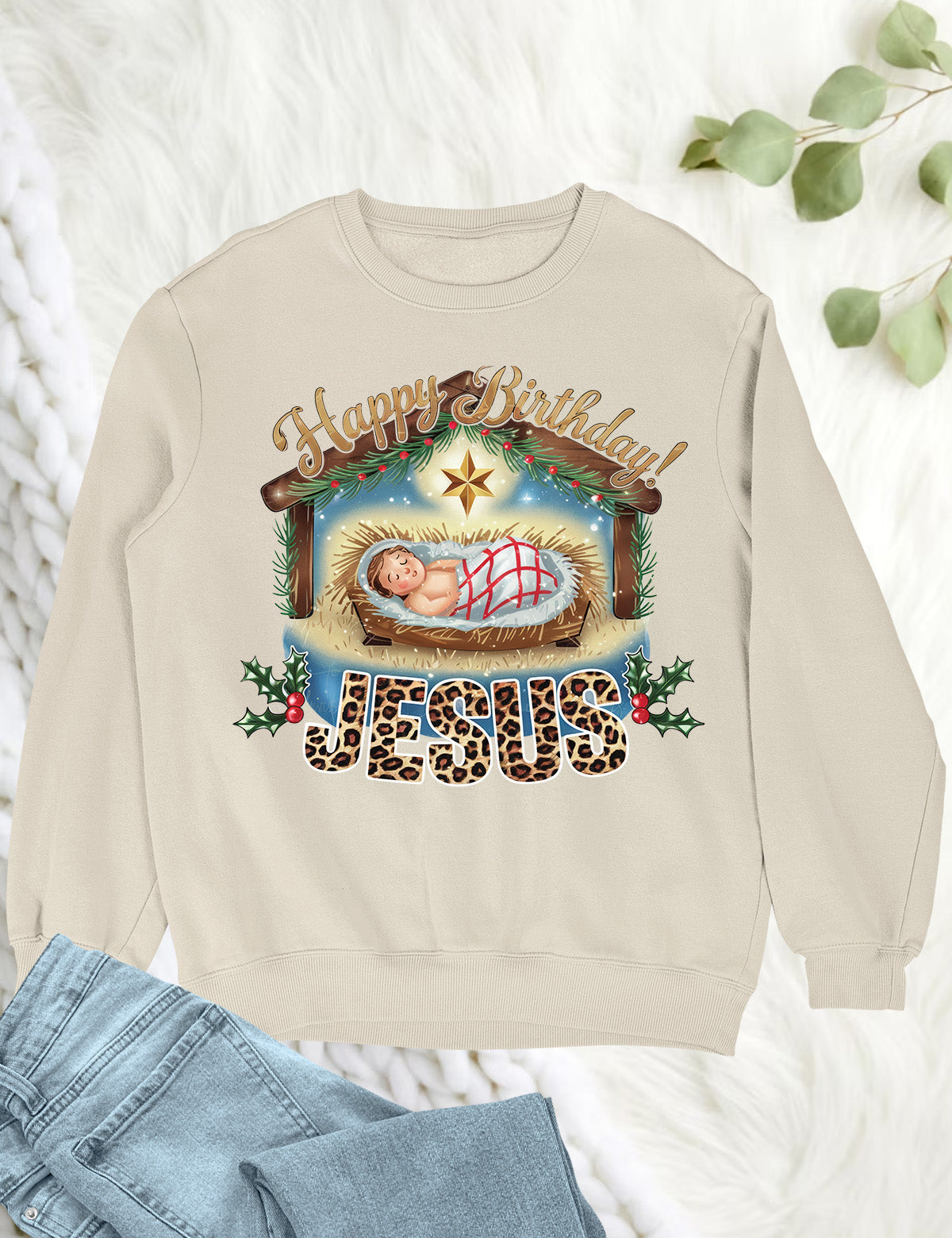 Happy Birthday Jesus Hoodie Gift