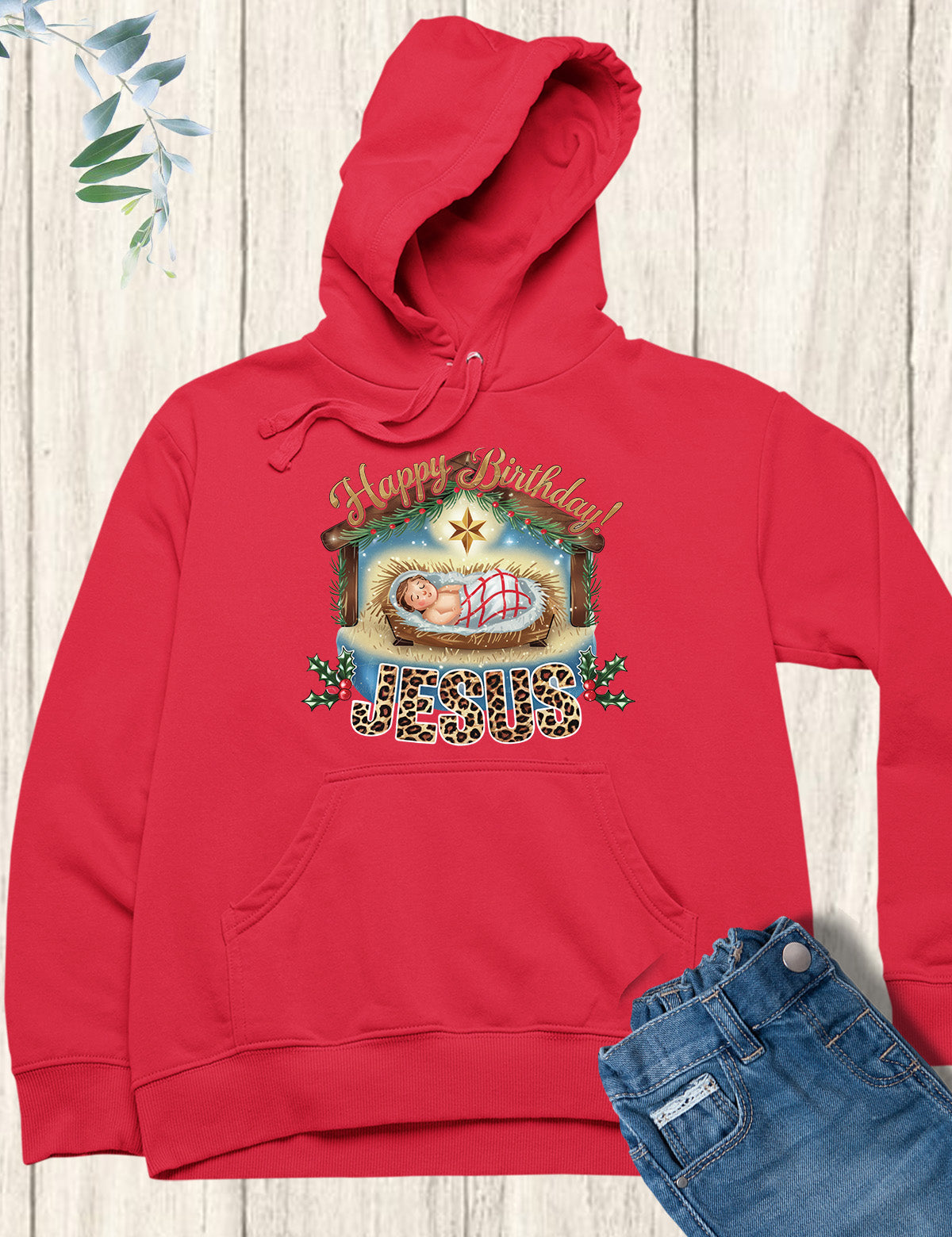 Happy Birthday Jesus Hoodie Gift