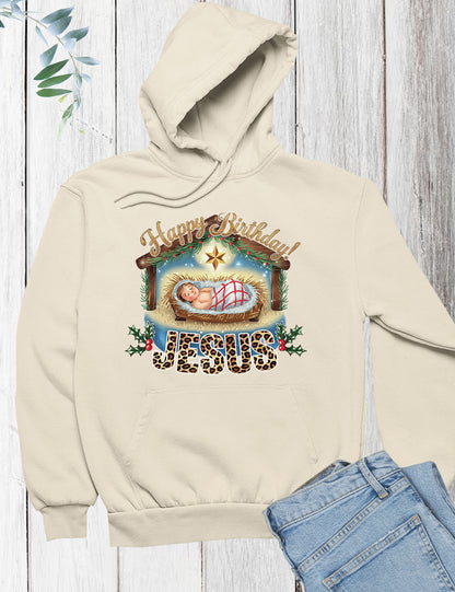 Happy Birthday Jesus Hoodie Gift