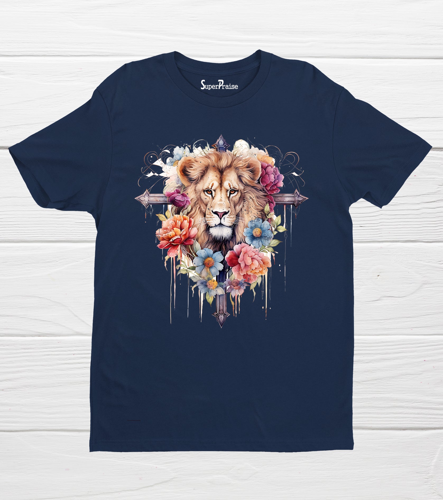 Jesus Wild Lion T Shirt