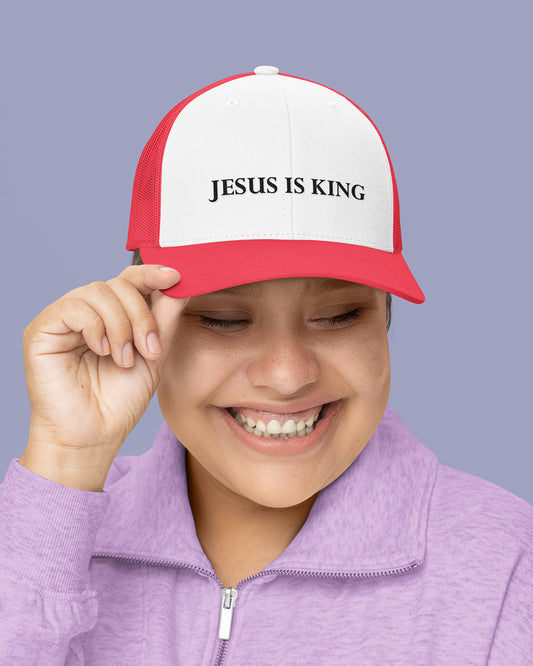 Jesus is King Trucker Hat