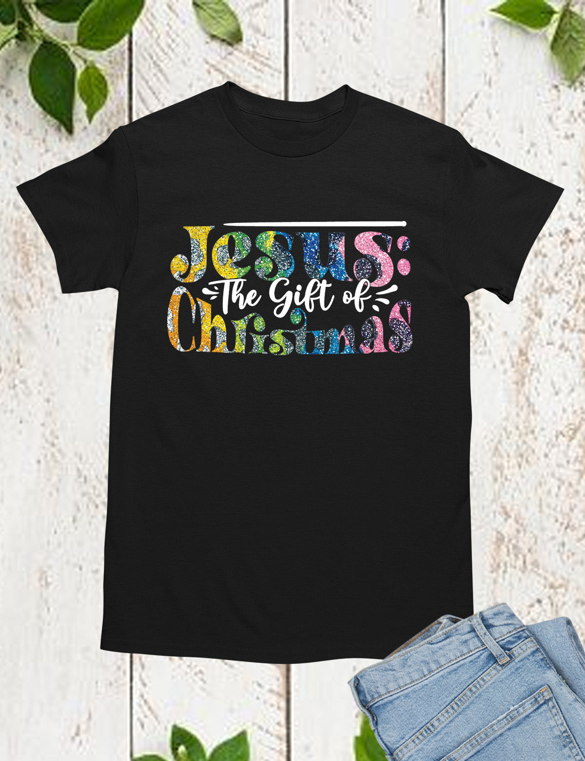 Religious Christmas Sweatshirts Jesus the Gift