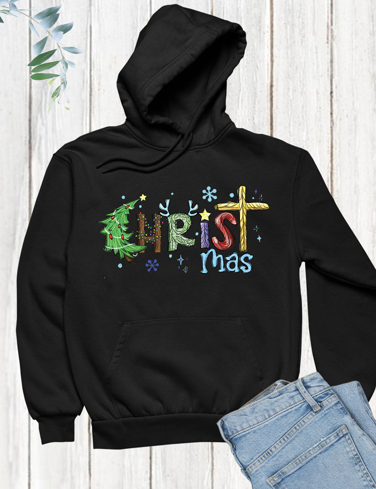 Christmas Tree Trendy Hoodie