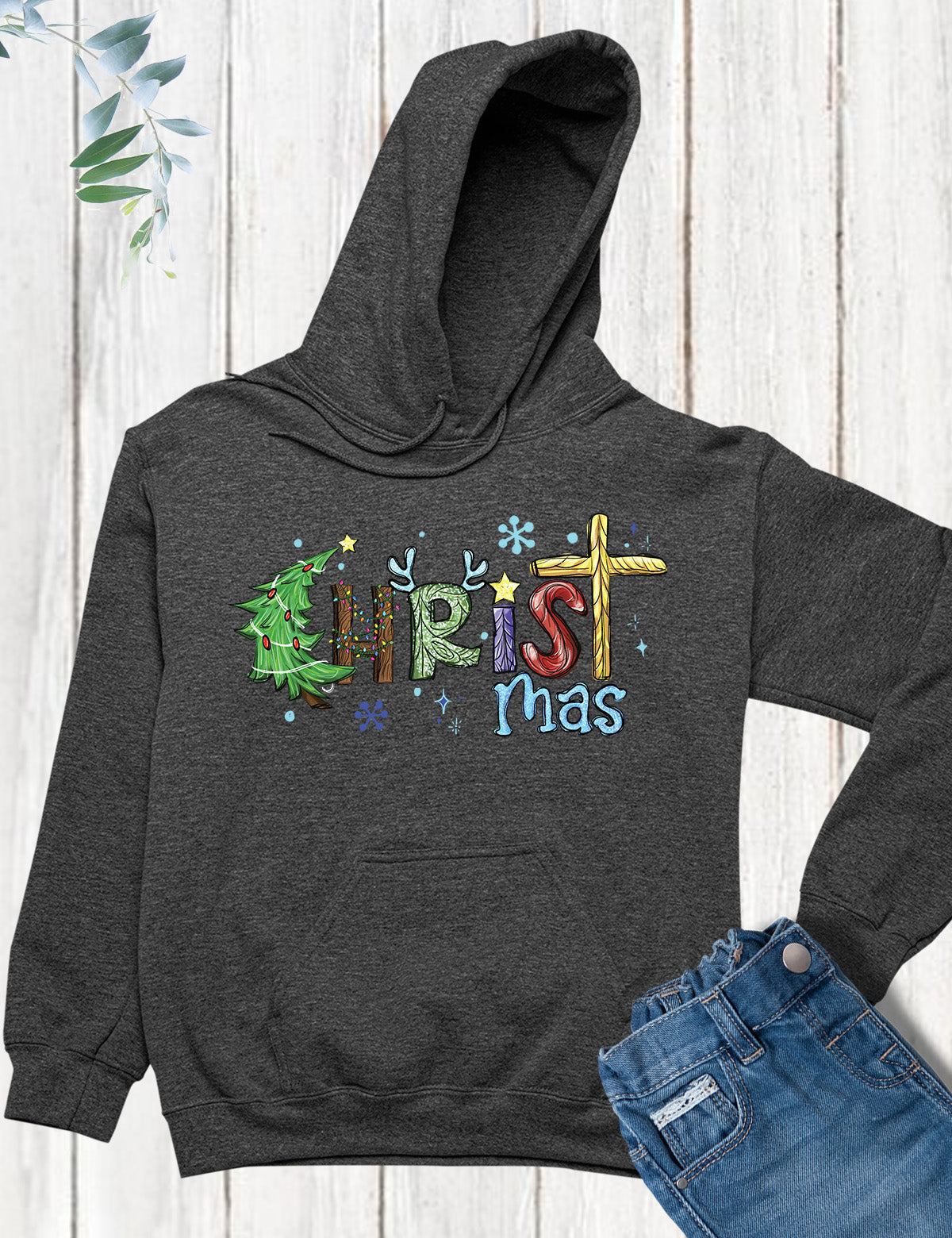 Christmas Tree Trendy Hoodie