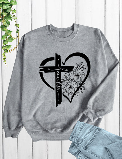 Jesus Christmas Nativity Cross Hoodie