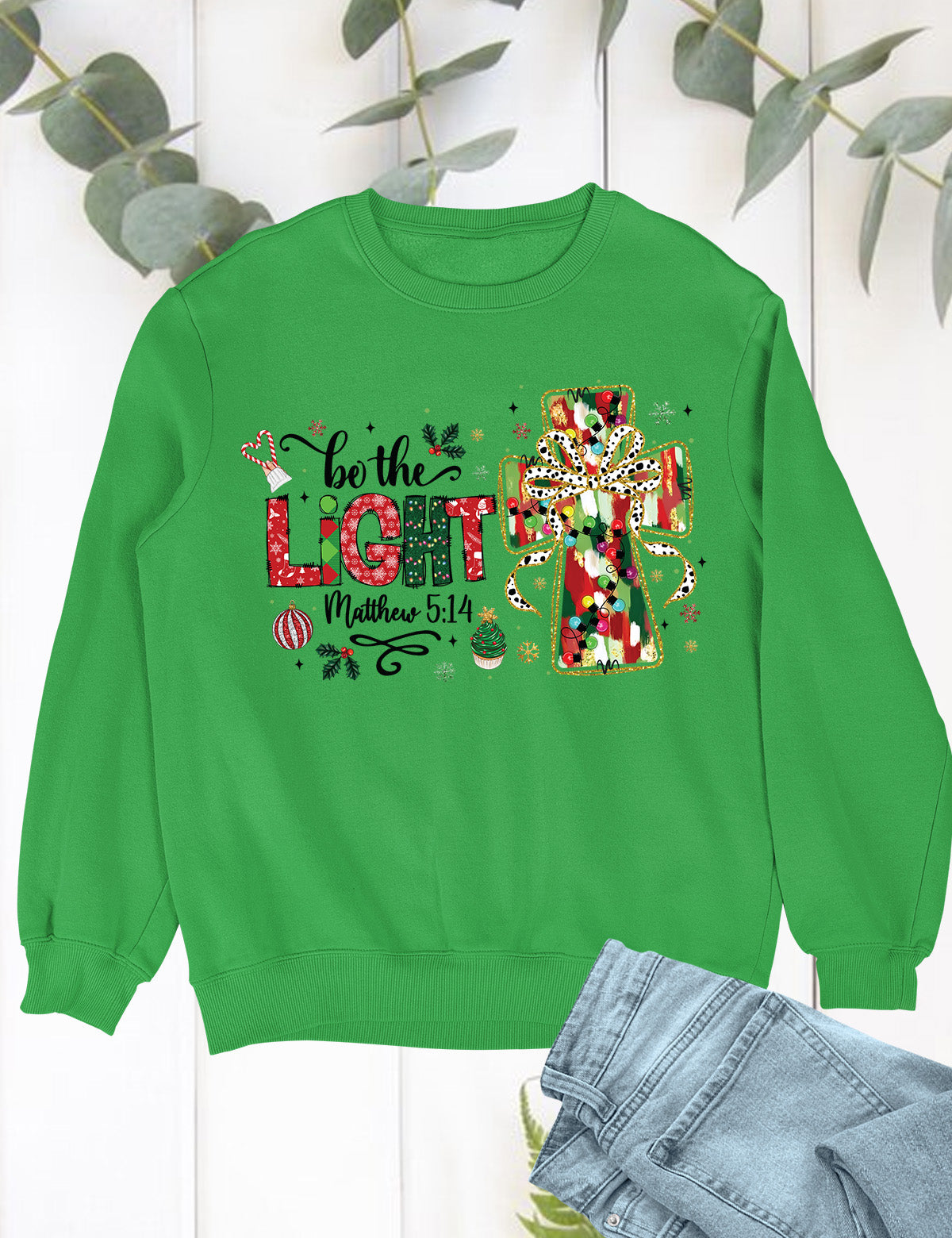 Be The Light Christmas Hoodie