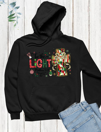 Be The Light Christmas Hoodie