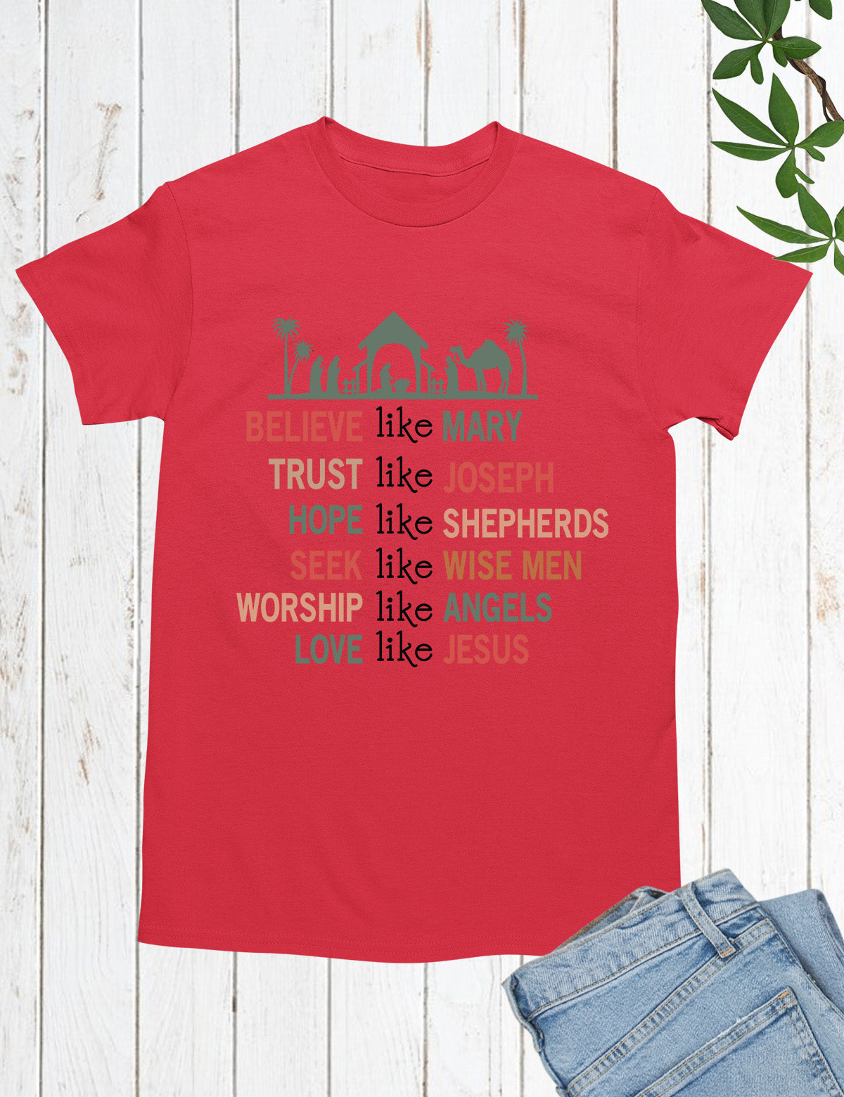 Christ In Christmas Shirt I Will Sing Goodness of God