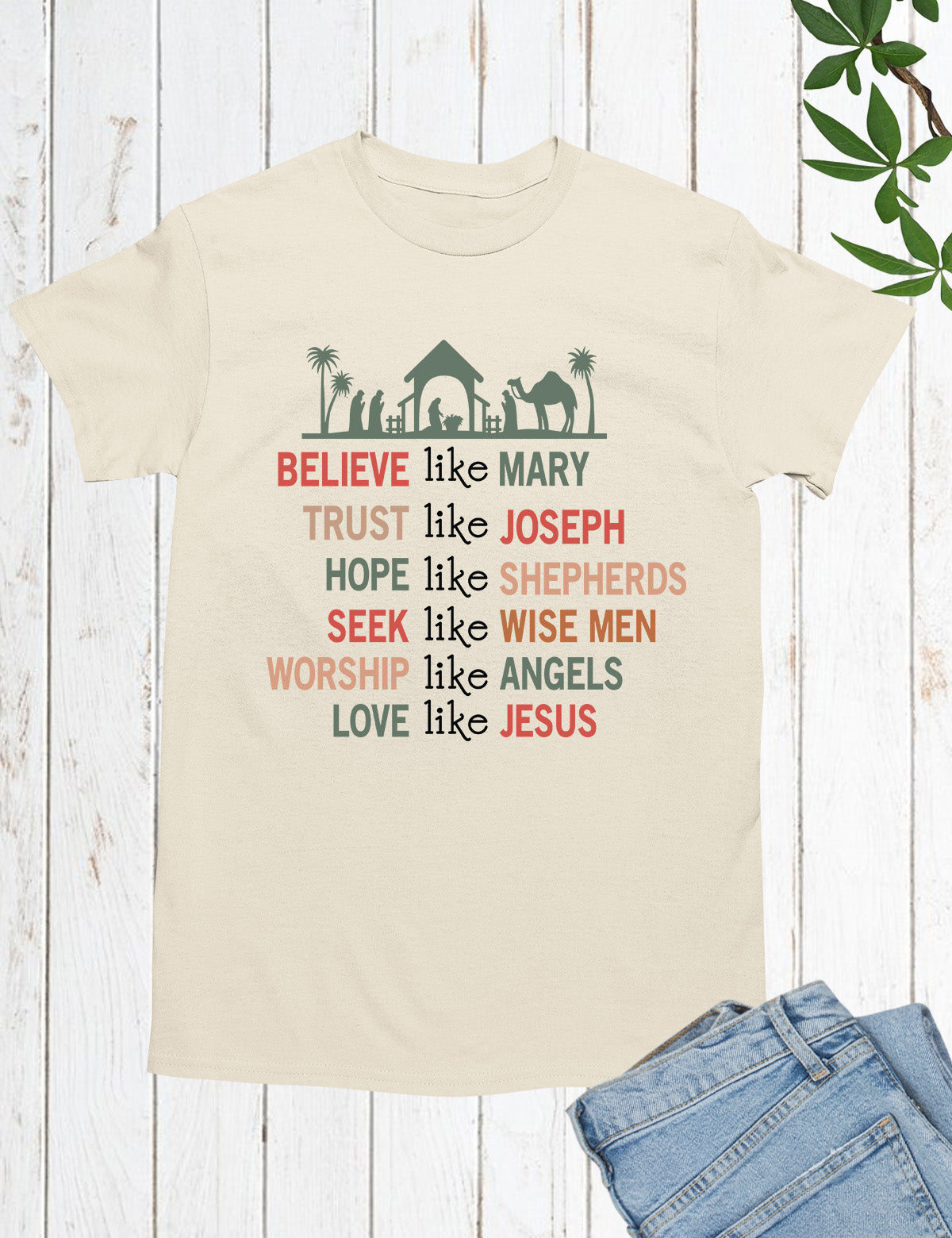 Christ In Christmas Shirt I Will Sing Goodness of God